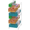 thumbnail image 1 of Three-Layer Kitchen Wrap Organizing Rack - 2 Packs Stackable, White, 1 of 4