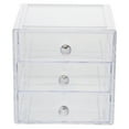 thumbnail image 1 of Tineasur Clear Acrylic Multi-Tier Makeup Organizer for Cosmetics Storage, Vanity Display, and Space-Saving Solution, 1 of 6