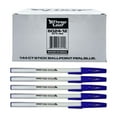 thumbnail image 1 of Three Leaf 144 Ct. Blue Stick Ball Point Pen, Pack Of 1, Round Barrel For Writing Comfort, Smooth Writing For Office, 1 of 7