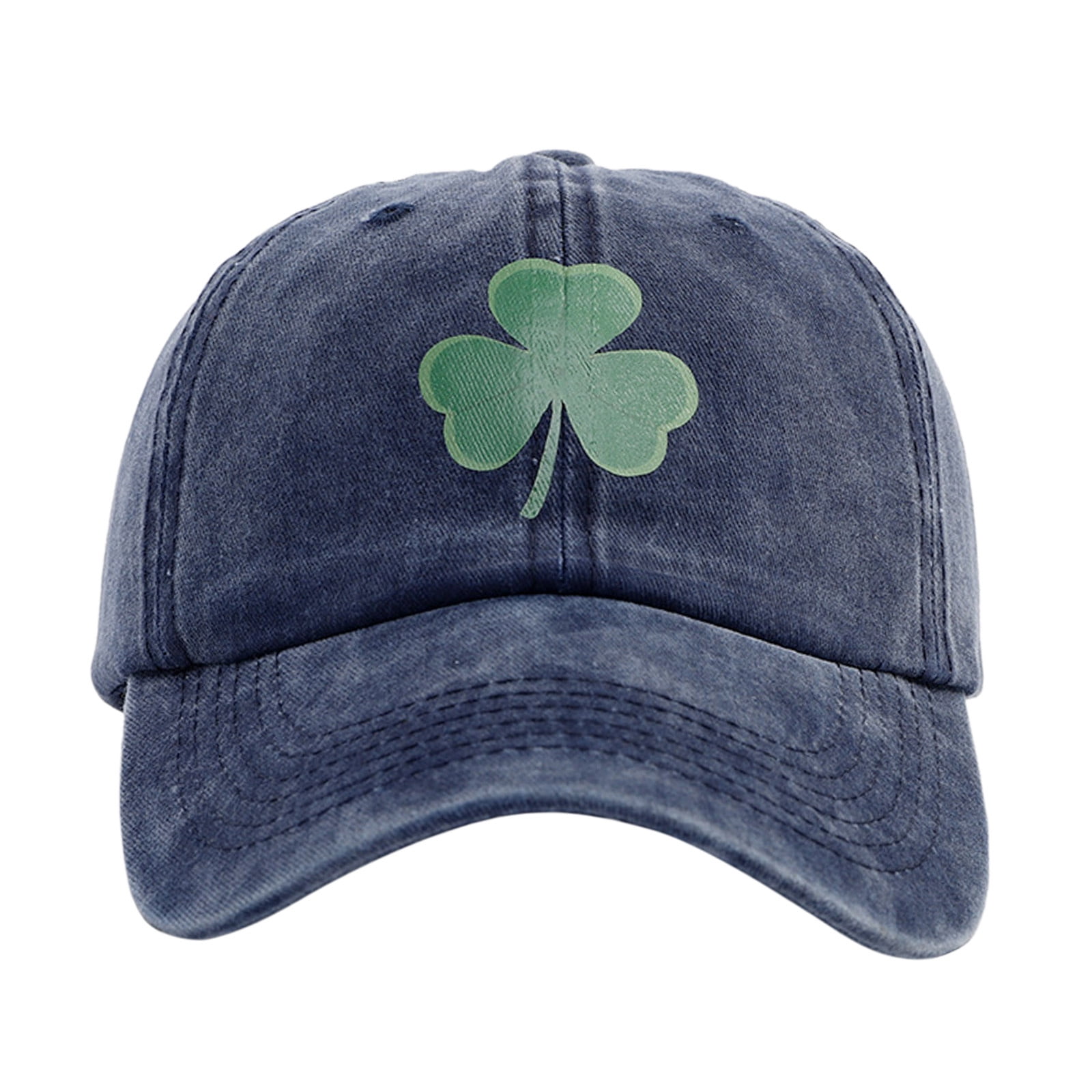 Three Leaves Pattern Baseball Cap Tongue Outdoor Sun Hat Beach Umbrella