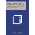 thumbnail image 1 of Three Lectures on Mathematical Subjects: The Rice Institute Pamphlet, V27, No. 1, January, 1940 (Paperback), 1 of 1