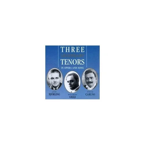 Three Legendary Tenors in Opera & Song - Music CD - - 199 - Sold by Sounda