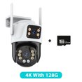 thumbnail image 1 of Three Lens PTZ IP Camera Outdoor 6K HD Three Screen WiFi Security Camera Auto Tracking 4K Dual Len Wirelss CCTV Camera iCsee, 1 of 7