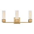 thumbnail image 1 of 5973HB Hinkley Lighting Xander - Three Light Bath Vanity in Mid-Century Modern Style - 23 Inches Wide by 10 Inches High-Heritage Brass Finish, 1 of 9