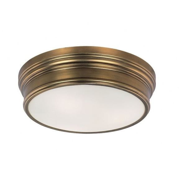 -Three Light Flush Mount In Rustic Style-16 Inches Wide By 5 Inches High Maxim Lighting 22371Swnab