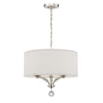 thumbnail image 1 of 8005-PN Crystorama Lighting Mirage - Three Light Mini Chandelier     -Traditional Installation, 1 of 9