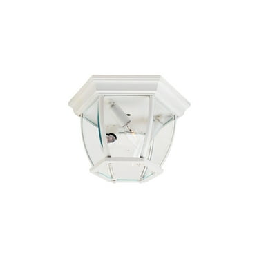 Three Light Outdoor Flush Mount Maxim Lighting 1029Wt
