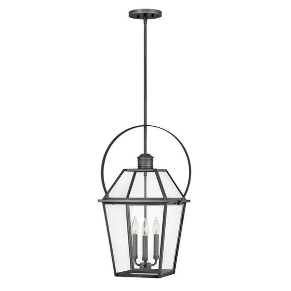 Three Light Outdoor Medium Hanging Lantern Bailey Street Home 81-Bel-4160166