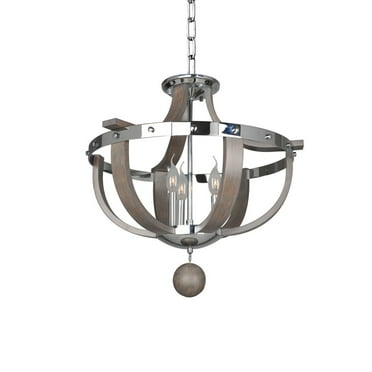 Three Light Semi Flush Mount Kalco Lighting 300440Ch