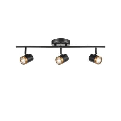 DVI Canada DVP19986EB+MF 22.75"L Track Lighting Fixture 3-Light 25W GU10