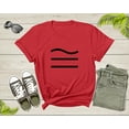 thumbnail image 1 of Three Line Arithmetic Equal Sign Mathematics Math Symbol T-Shirt Cool Math Lover Mathematician Gift for Men Women Kids Boys Girls Tshirt, 1 of 8