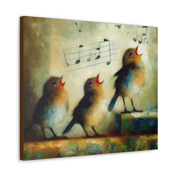 Three Little Birds Collection Canvas Gallery Wraps 24X20X1.25