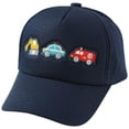 thumbnail image 1 of Three Little Car Childrens Baseball Cap Boys And Girls Embroidered Baseball Cap Cartoon Childrens Hat Toddler Baby Sun Hat Summer UPF 50+ Protection Beach Hats with Bucket Wide Brim Outdoor, 1 of 7