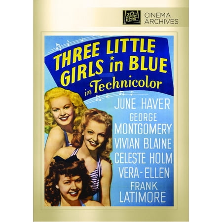 Three Little Girls in Blue