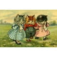 thumbnail image 1 of Three Little Kittens, They Lost Their Mittens ... Print By Mary Evans Picture Librarypeter & Dawn Cope Collection, 1 of 3