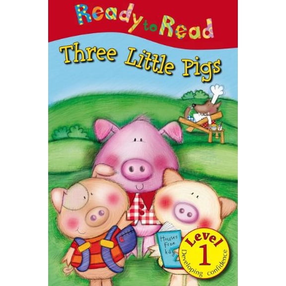 Pre-Owned Three Little Pigs (Ready to Read, Level 1) Paperback
