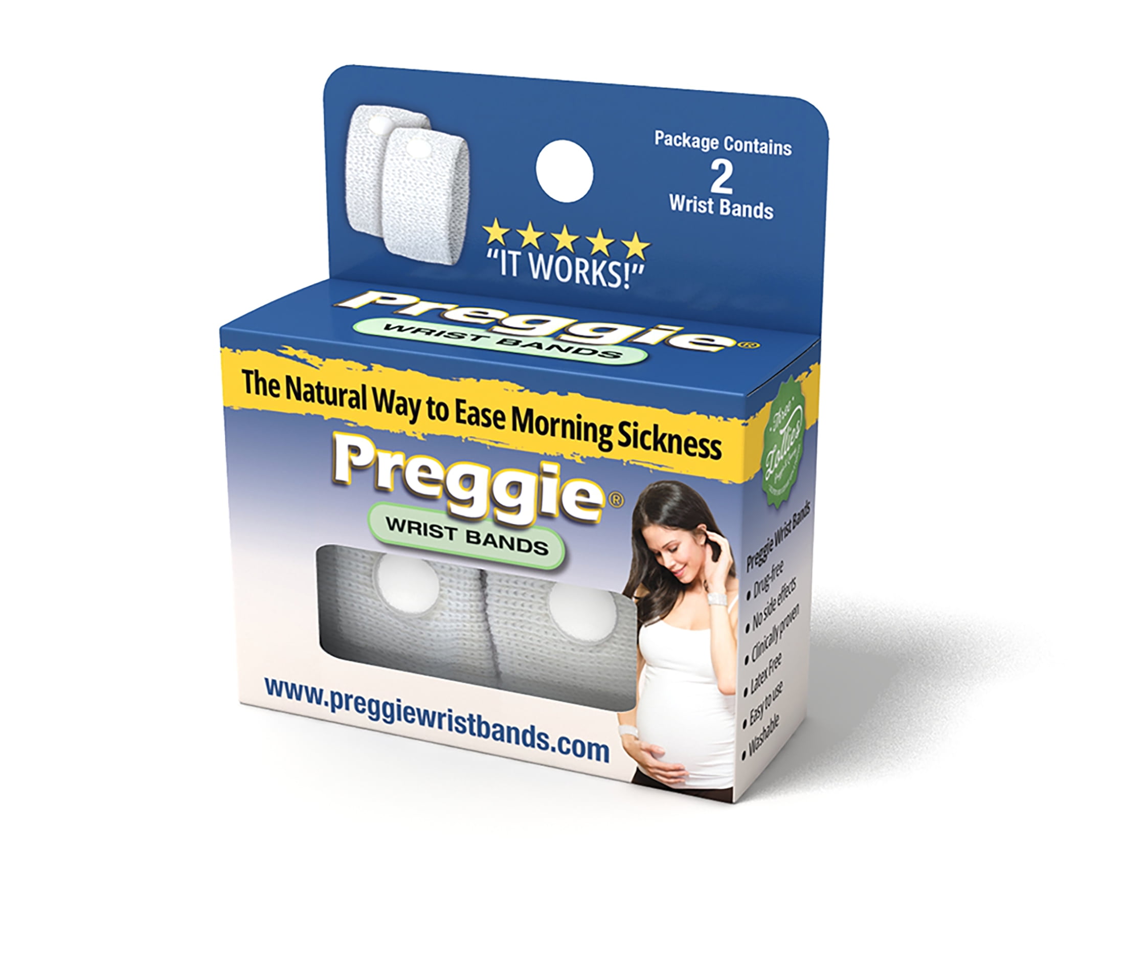 Three Lollies Queasy AntiNausea Wristbands Nausea & Vomiting Relief