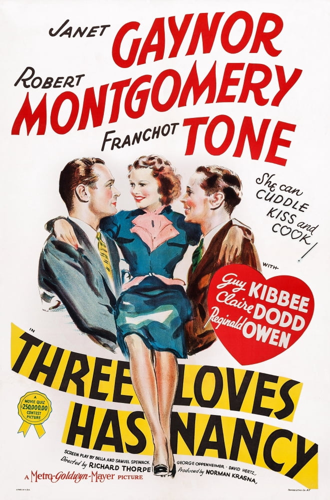 Three Loves Has Nancy U Canvas Art - (11 x 17)