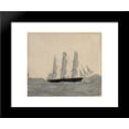 thumbnail image 1 of Three-Master against a White Sky 20x24 Framed Art Print by Alfred Wallis, 1 of 2