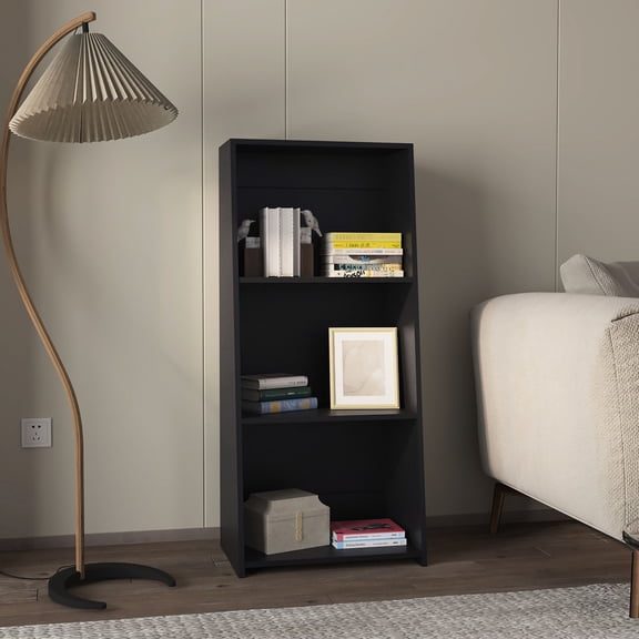 Three Melamine Shelves Design | Great for Displaying Décor in Modern Settings | Scratch-Protected and Functional Storage