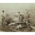 thumbnail image 1 of Three Men Engaged In Hydraulic Gold Mining In Rockerville History (24 x 18), 1 of 1