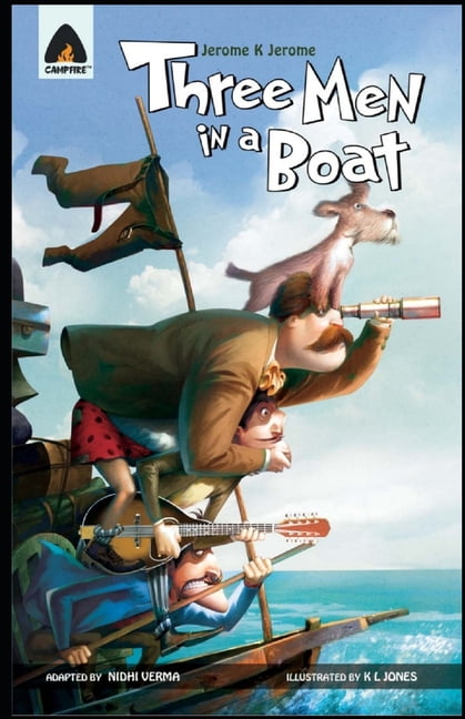 Three Men in a Boat Illustrated (Paperback)