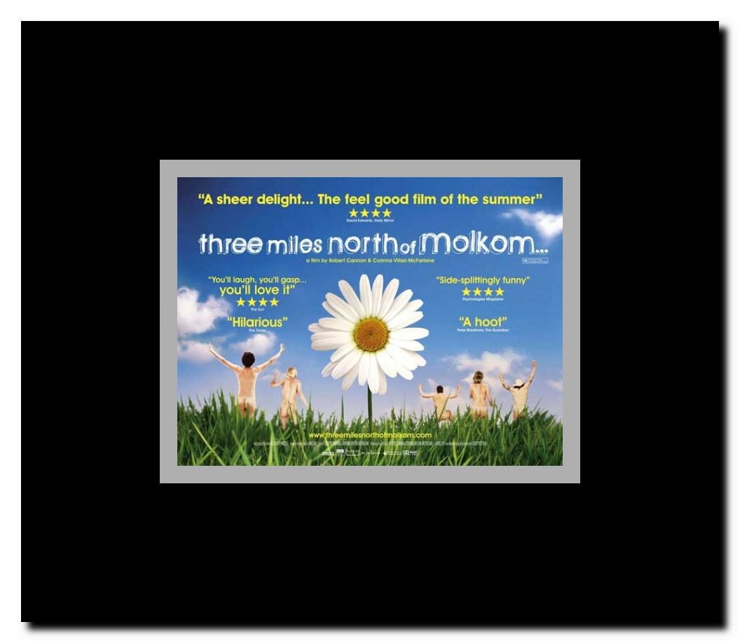 Three Miles North of Molkom Framed Movie Poster