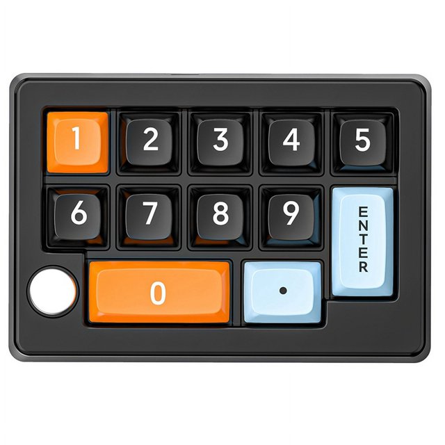 ThreeMode HotSwappable Digital Mechanical Keyboard Macro Definition