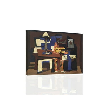 "Three Musicians, Picasso - CANVAS OR PRINT WALL ART"