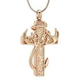 thumbnail image 1 of Three Nail Cross Necklace 925 Sterling Silver 3 Nail Cross Pendant Christian Jewelry Gifts for Men 22+2", 1 of 4