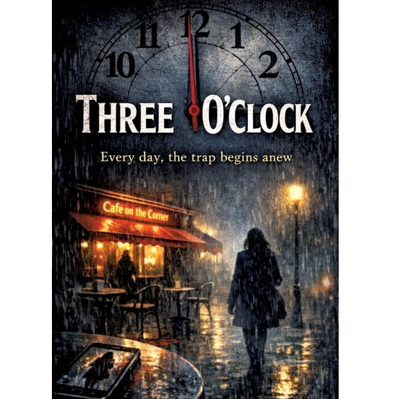 Three O'Clock: Every day, the trap begins anew, (Hardcover)