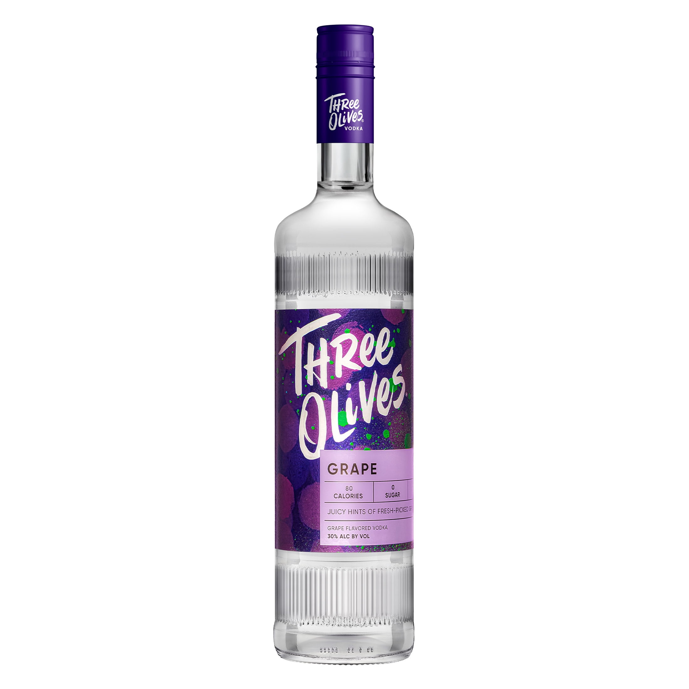 GREY  VODKA 700ml 3本セット Three Olives Vodka Grape, 750 mL Glass Bottle, 30% ABV - Walmart.com