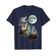 thumbnail image 1 of Three Opposum Moon With 3 Possums And Dead Moon Costume T-Shirt Opposum Cute Funny, 1 of 4