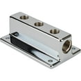 thumbnail image 1 of Three Outlet T-Style Chrome Fuel Distribution Block, 1 of 5
