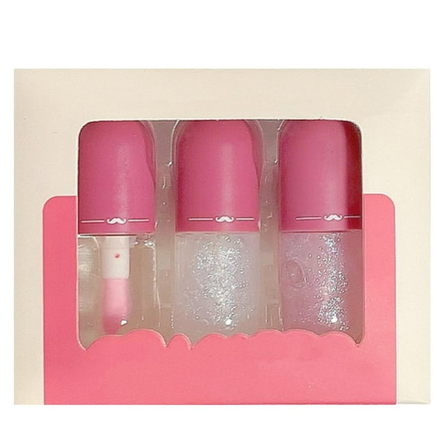 Three Packs Of Lip Jelly Pubo Pudu Lip Student Lip Oil Moisturizing