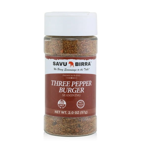 Three Pepper Hamburger | Hamburger Seasoning