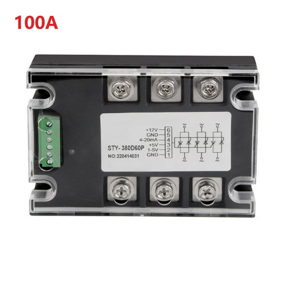 Three-Phase AC Voltage Regulation Module Power Regulator Thyristor 380V 120A