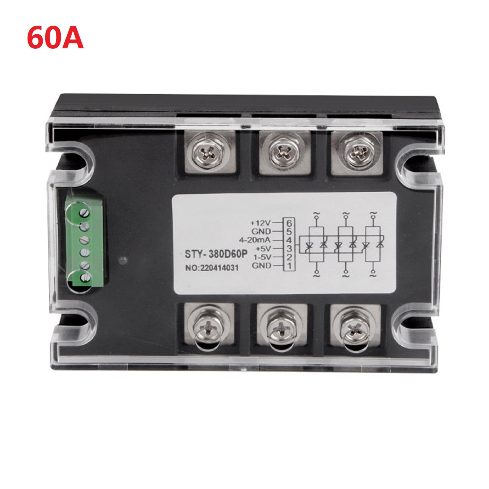 Three-Phase AC Voltage Regulation Module Power Regulator Thyristor 380V ...