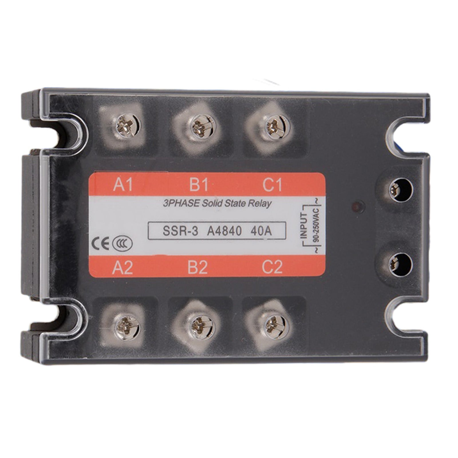 Three Phase Voltage Regulation Module Ac220V Ac Control Black Plastic ...