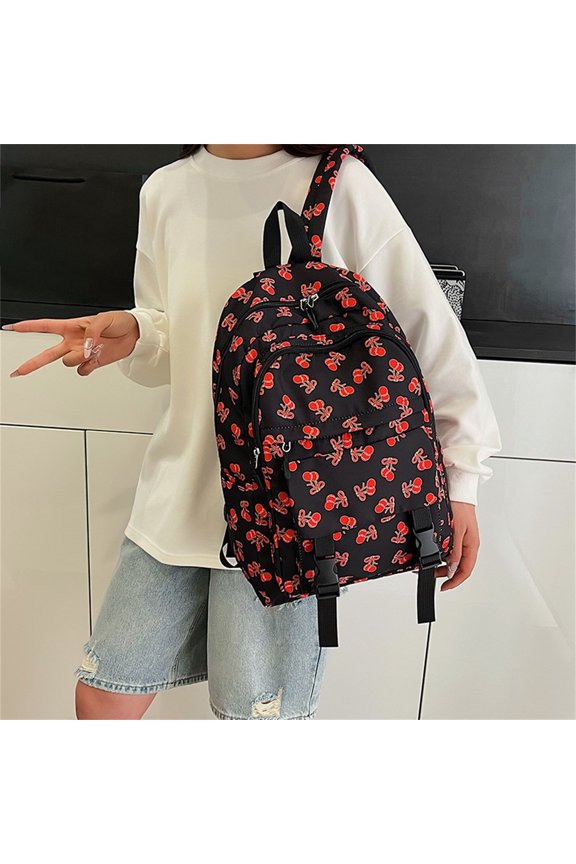 Three Piece Backpack For All Pamily Use Daypack With Multiple Compartments For School Commuting And Travel(Black)