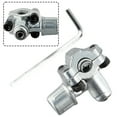 ThreePiece Puncture Valve Pipe Faucet Air Conditioning Refrigeration