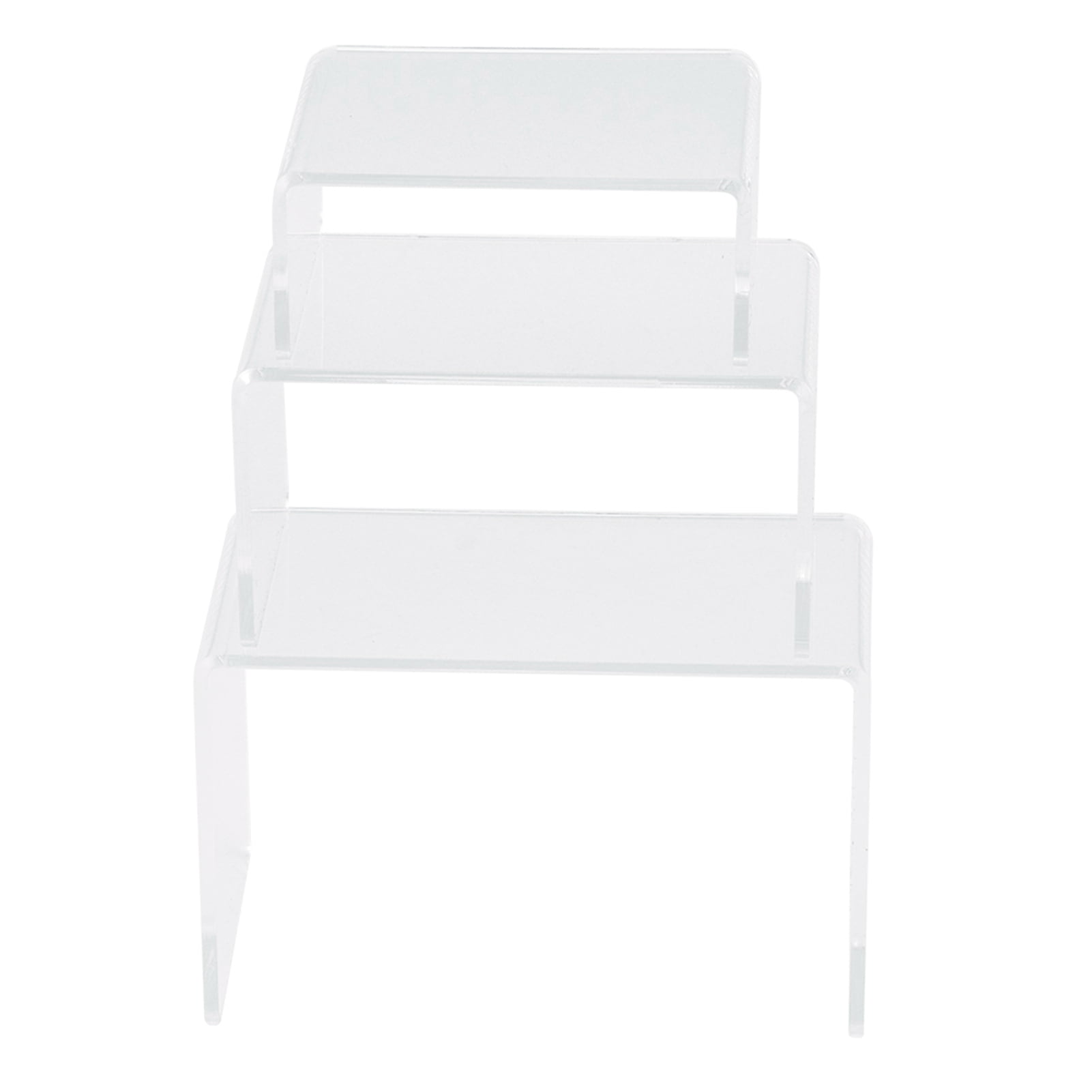 Three Piece Set Acrylic Risers For Display Clear Acrylic Riser Display ...