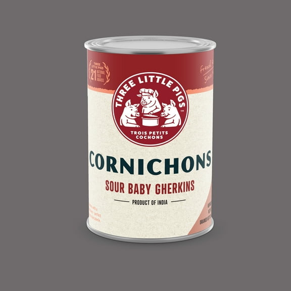 Three Pigs Cornichons, 9.06 lb, 1 Can