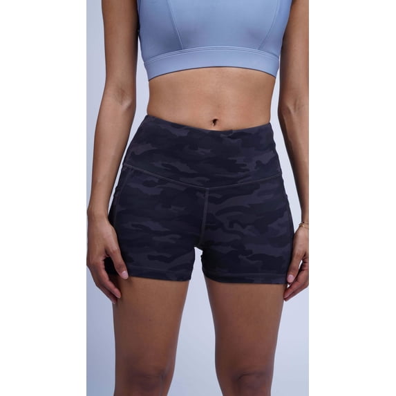 Women’s Three Pocket Basic Active Shorts, Moisture Wicking Comfortable Wear