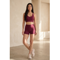 thumbnail image 1 of Women’s Three Pocket Basic Active Shorts, Moisture Wicking Comfortable Wear, 1 of 5