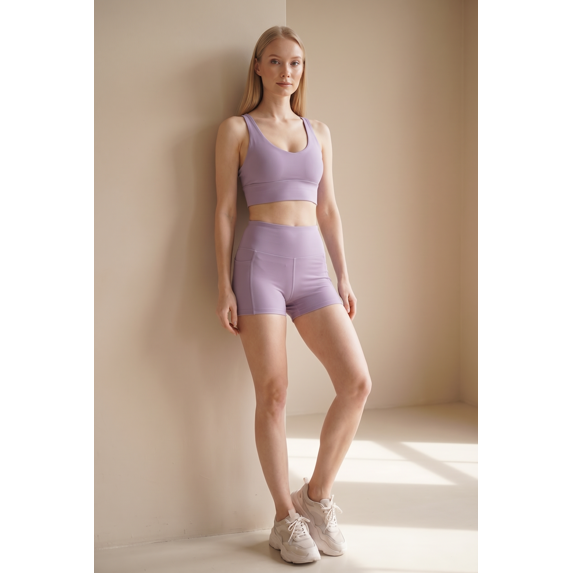 Women’s Three Pocket Basic Active Shorts, Moisture Wicking Comfortable Wear