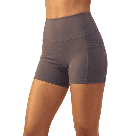 Women’s Three Pocket Basic Active Shorts, Moisture Wicking Comfortable Wear