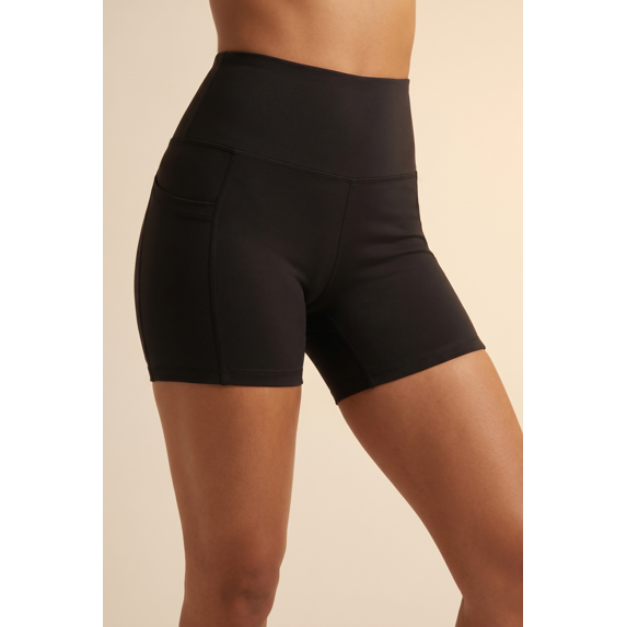 Women’s Three Pocket Basic Active Shorts, Moisture Wicking Comfortable Wear
