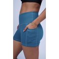 thumbnail image 1 of Women’s Three Pocket Basic Active Shorts, Moisture Wicking Comfortable Wear, 1 of 4