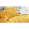 thumbnail image 1 of Three Quarter Size 1000 Thread Count Sheet Set Solid - 4 Piece - Hotel Quality Super Soft Bed Sheets- 15" Deep Pockets Easy Fit - Breathable & Cooling Sheets ( Golden ), 1 of 6